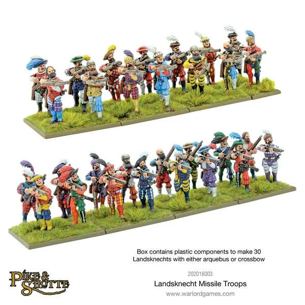 Landsknecht Missile Troops-Warlord Games-Radaddel