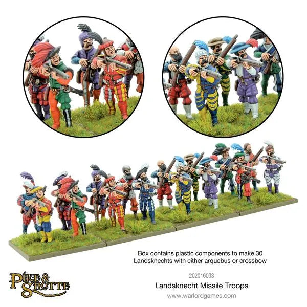 Landsknecht Missile Troops-Warlord Games-Radaddel