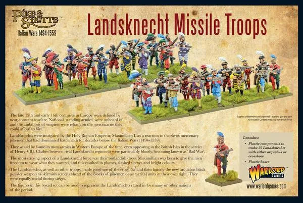 Landsknecht Missile Troops-Warlord Games-Radaddel