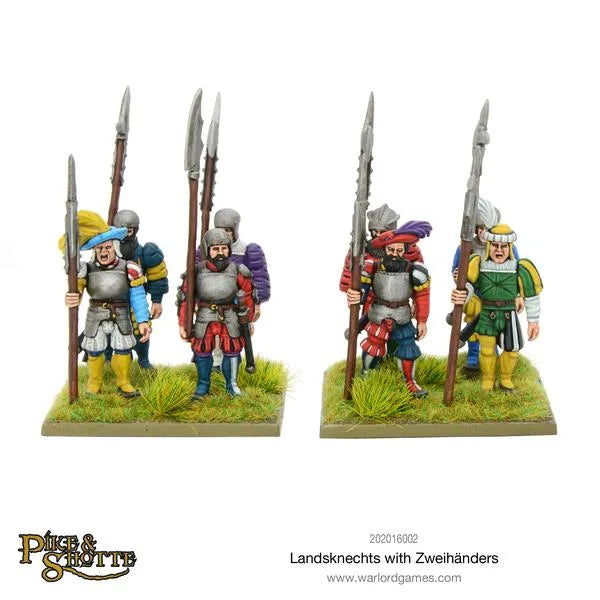 Landsknechts with Zweihanders-Warlord Games-Radaddel