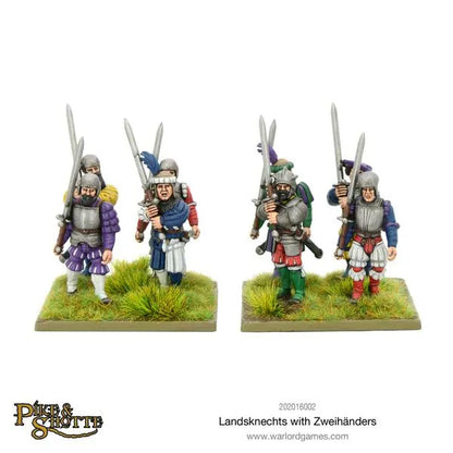 Landsknechts with Zweihanders-Warlord Games-Radaddel