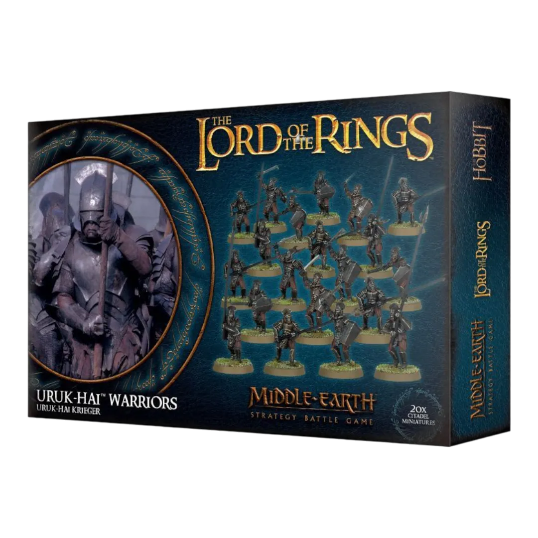 Uruk-Hai Warriors (LOTR - Evil)-Games Workshop-Radaddel
