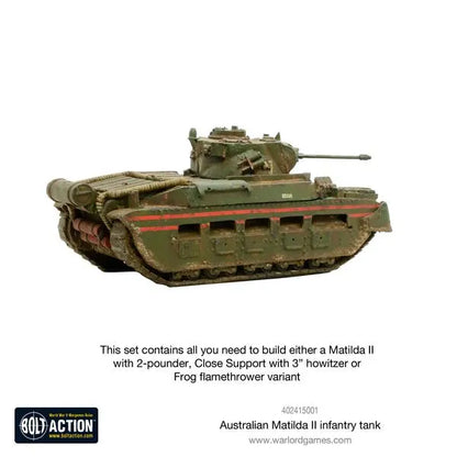 Australian Matilda II Infantry Tank-Warlord Games-Radaddel