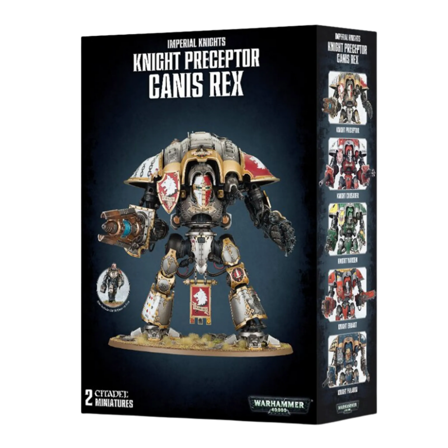 Imperial Knights: Knight Preceptor / Canis Rex-Games Workshop-Radaddel