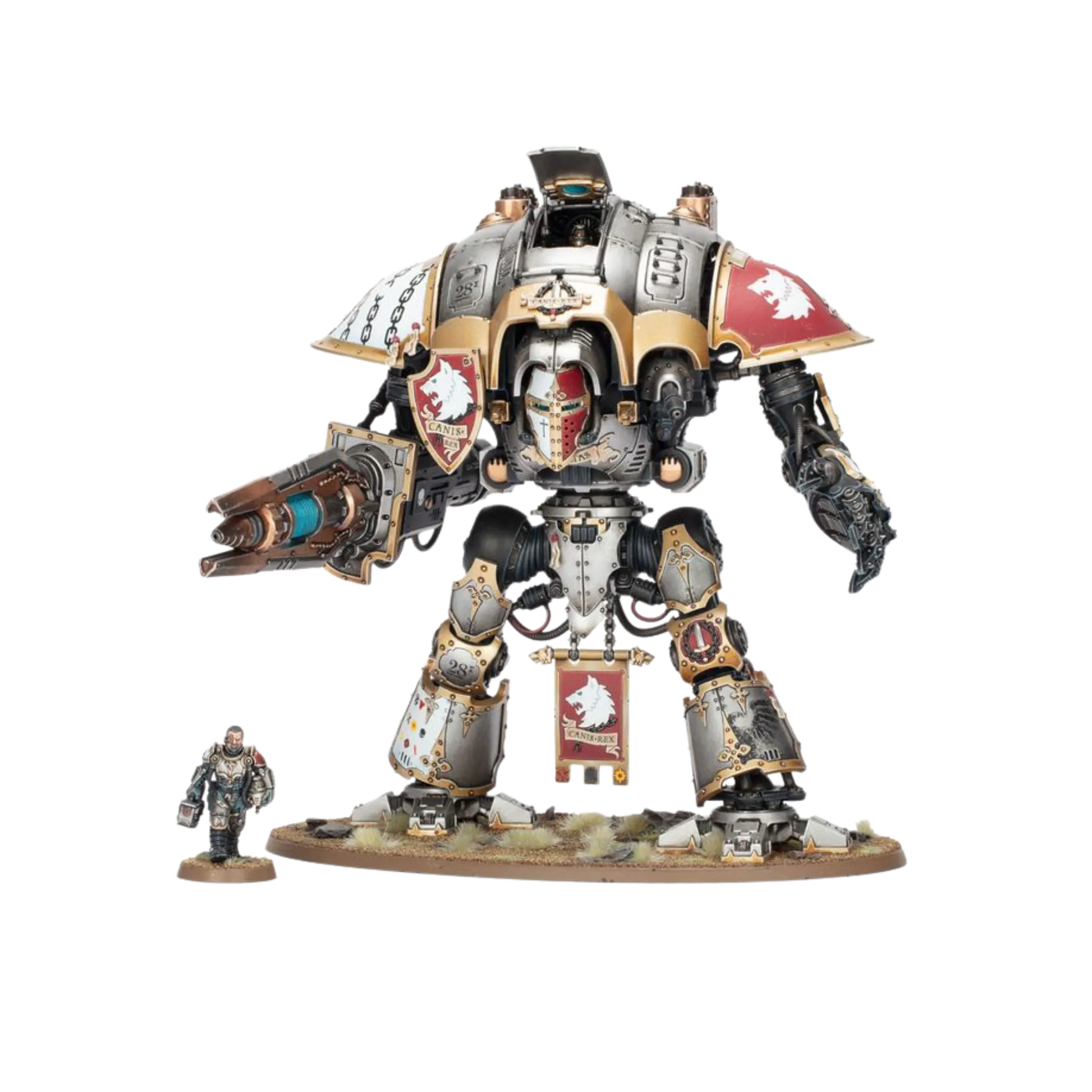 Imperial Knights: Knight Preceptor / Canis Rex-Games Workshop-Radaddel
