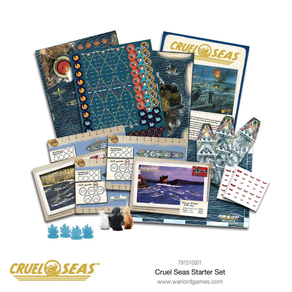 Cruel Seas Starter Set-Warlord Games-Radaddel