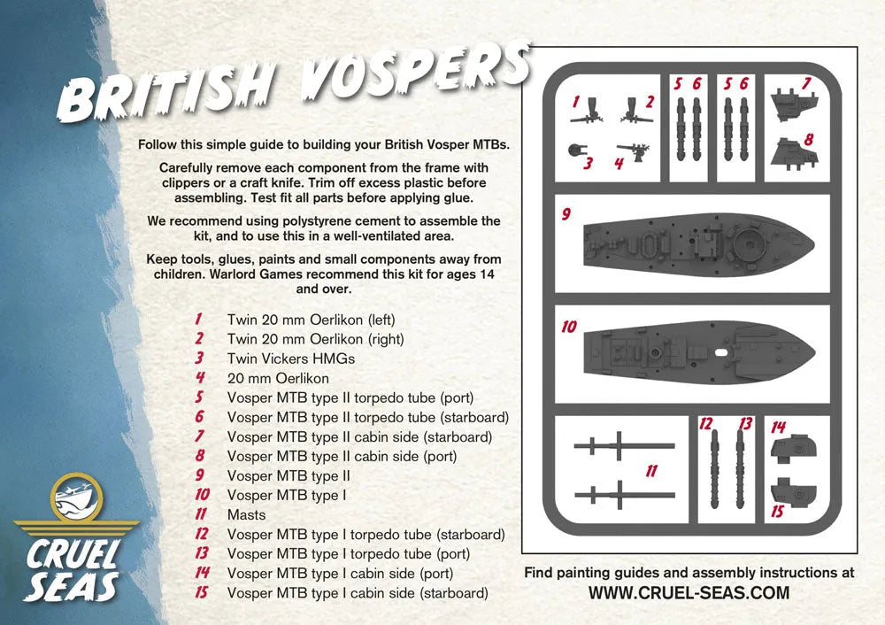 Cruel Seas Starter Set-Warlord Games-Radaddel