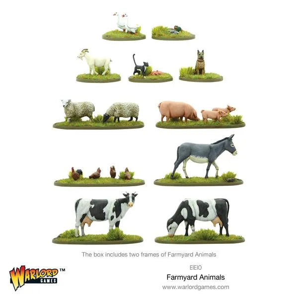 Farmyard Animals Set-Warlord Games-Radaddel