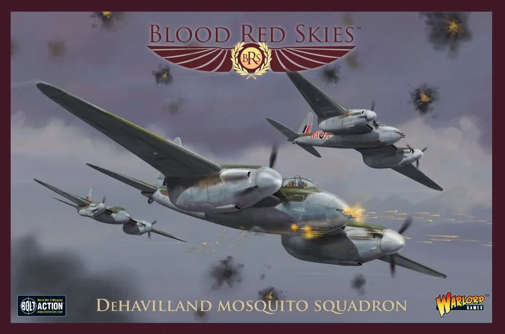 Blood Red Skies De Havilland Mosquito Squadron-Warlord Games-Radaddel