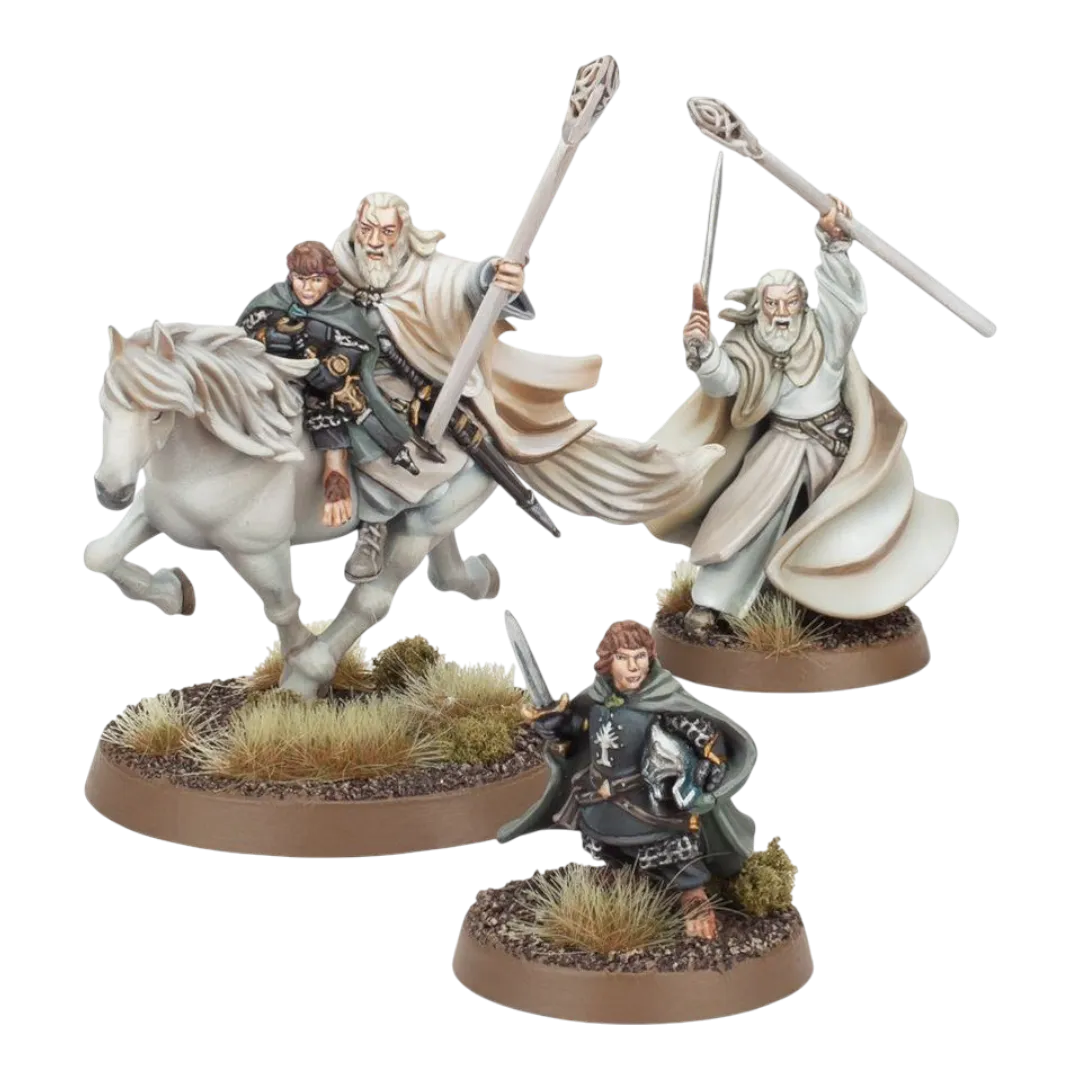 Gandalf the White and Peregrin Took (LOTR - Good)-Games Workshop-Radaddel