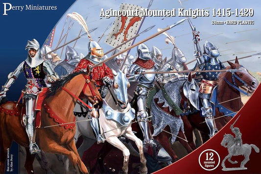 Agincourt Mounted Knights 1415-1429-Perry Miniatures-Radaddel