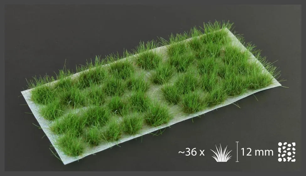 Strong Green 12mm XL Tufts (Wild)-Gamers Grass-Radaddel