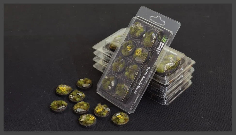 Round Highland Bases 32mm (x8)-Gamers Grass-Radaddel