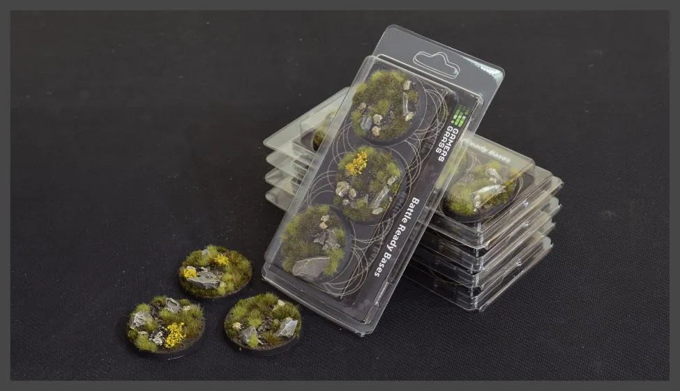 Round Highland Bases 50mm (x3)-Gamers Grass-Radaddel