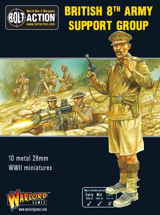 8th Army Support Group-Warlord Games-Radaddel