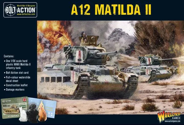 A12 Matilda II Infantry Tank-Warlord Games-Radaddel