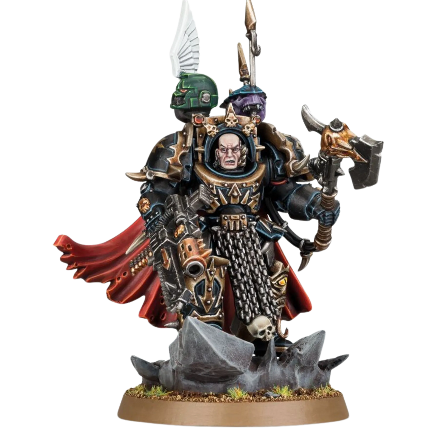 Chaos Space Marines: Chaos Lord/Sorcerer Lord in Terminator Armour-Games Workshop-Radaddel
