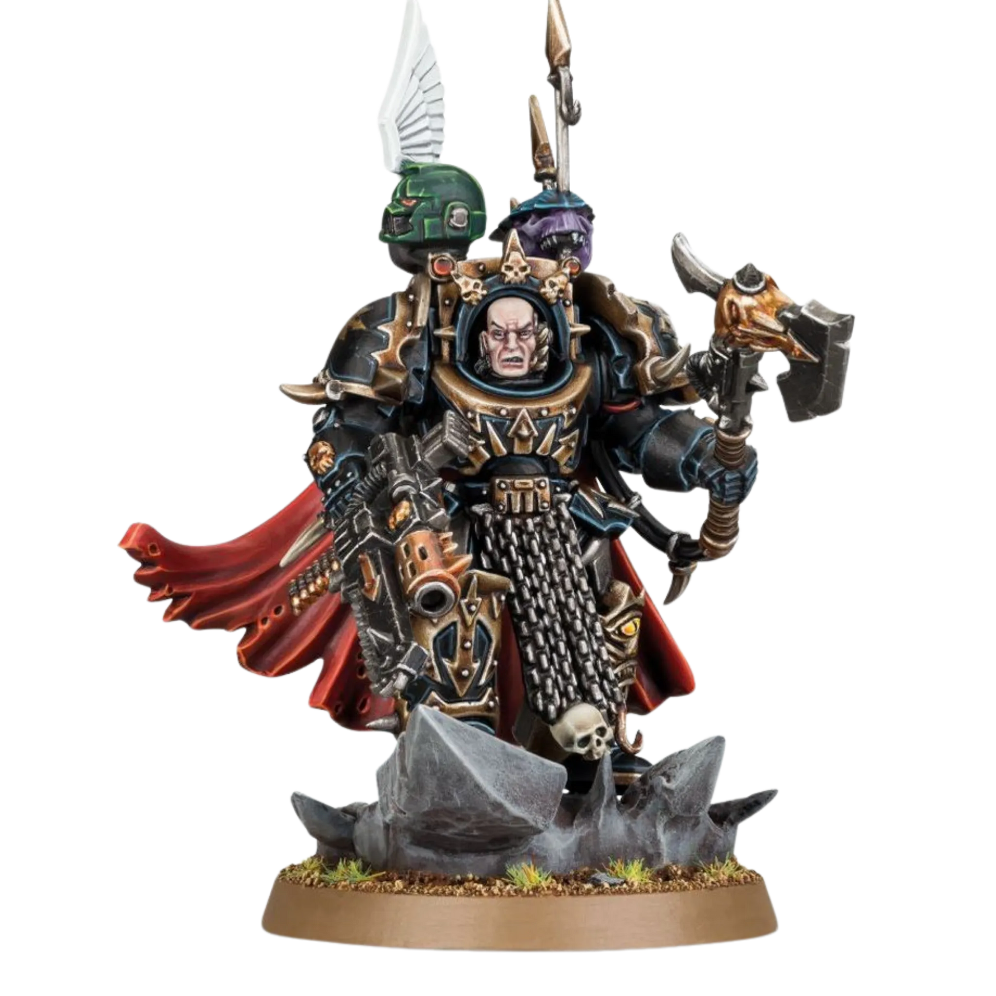 Chaos Space Marines: Chaos Lord/Sorcerer Lord in Terminator Armour-Games Workshop-Radaddel