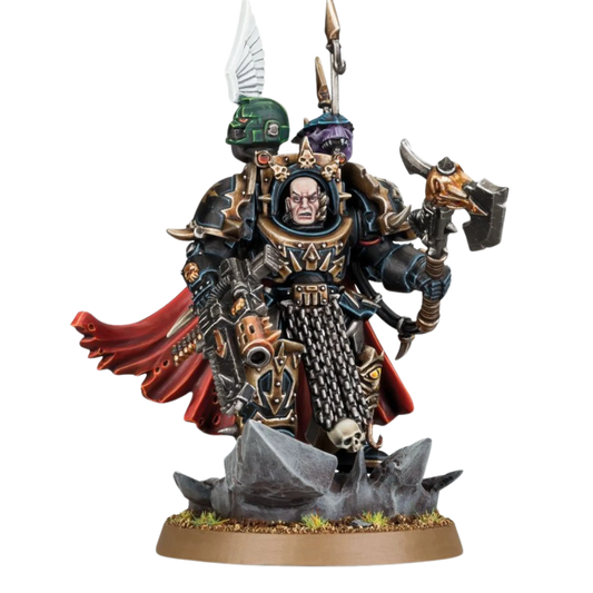 Chaos Space Marines: Chaos Lord/Sorcerer Lord in Terminator Armour-Games Workshop-Radaddel