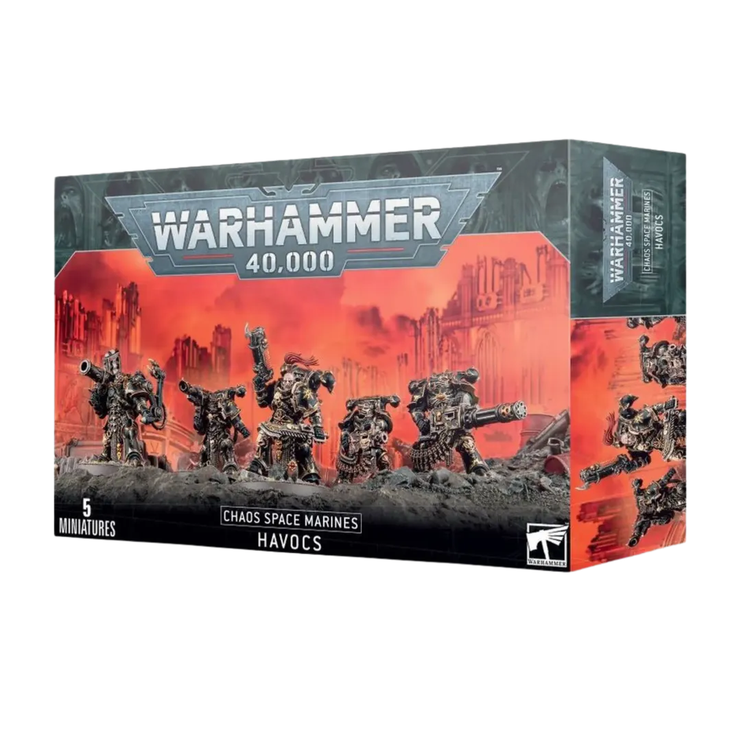 Chaos Space Marines: Havocs-Games Workshop-Radaddel