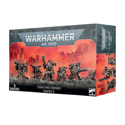 Chaos Space Marines: Havocs-Games Workshop-Radaddel