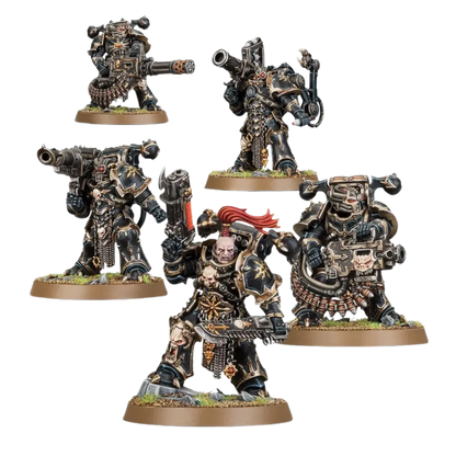 Chaos Space Marines: Havocs-Games Workshop-Radaddel