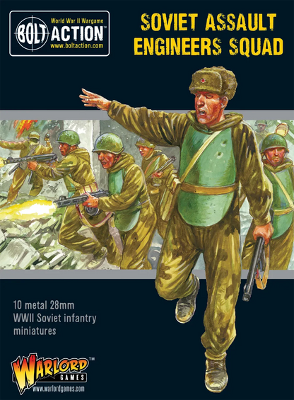 Soviet Assault Engineers Squad-Warlord Games-Radaddel