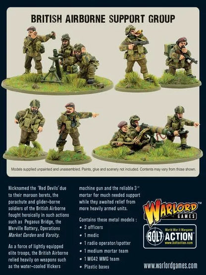 British Airborne Support Group-Warlord Games-Radaddel