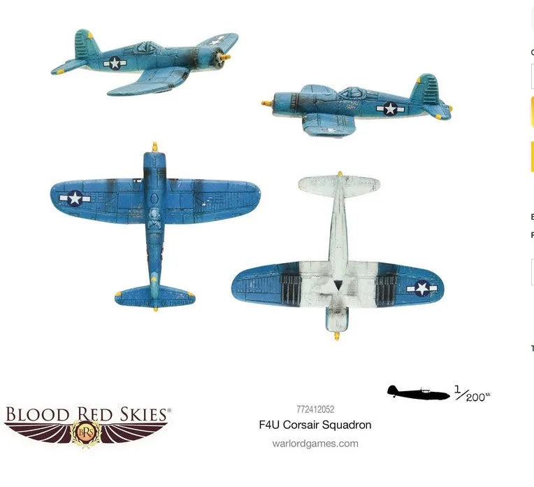 F4U Corsair Squadron-Warlord Games-Radaddel