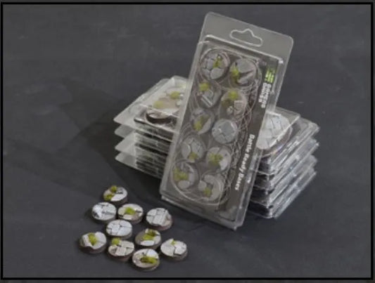 Temple Base Round 25mm (x10)-Gamers Grass-Radaddel