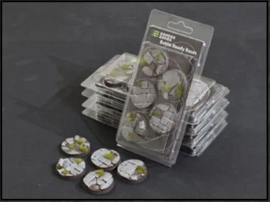 Temple Base Round 40mm (x5)-Gamers Grass-Radaddel