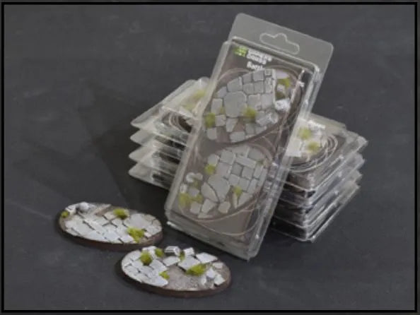 Temple Base Oval 90mm (x2)-Gamers Grass-Radaddel