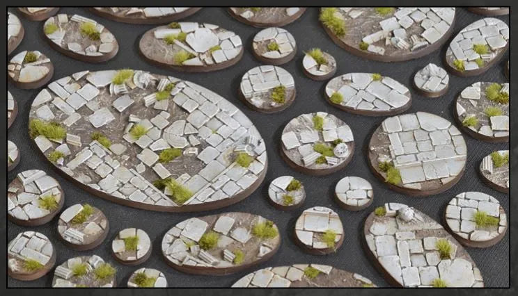 Temple Base Oval 90mm (x2)-Gamers Grass-Radaddel