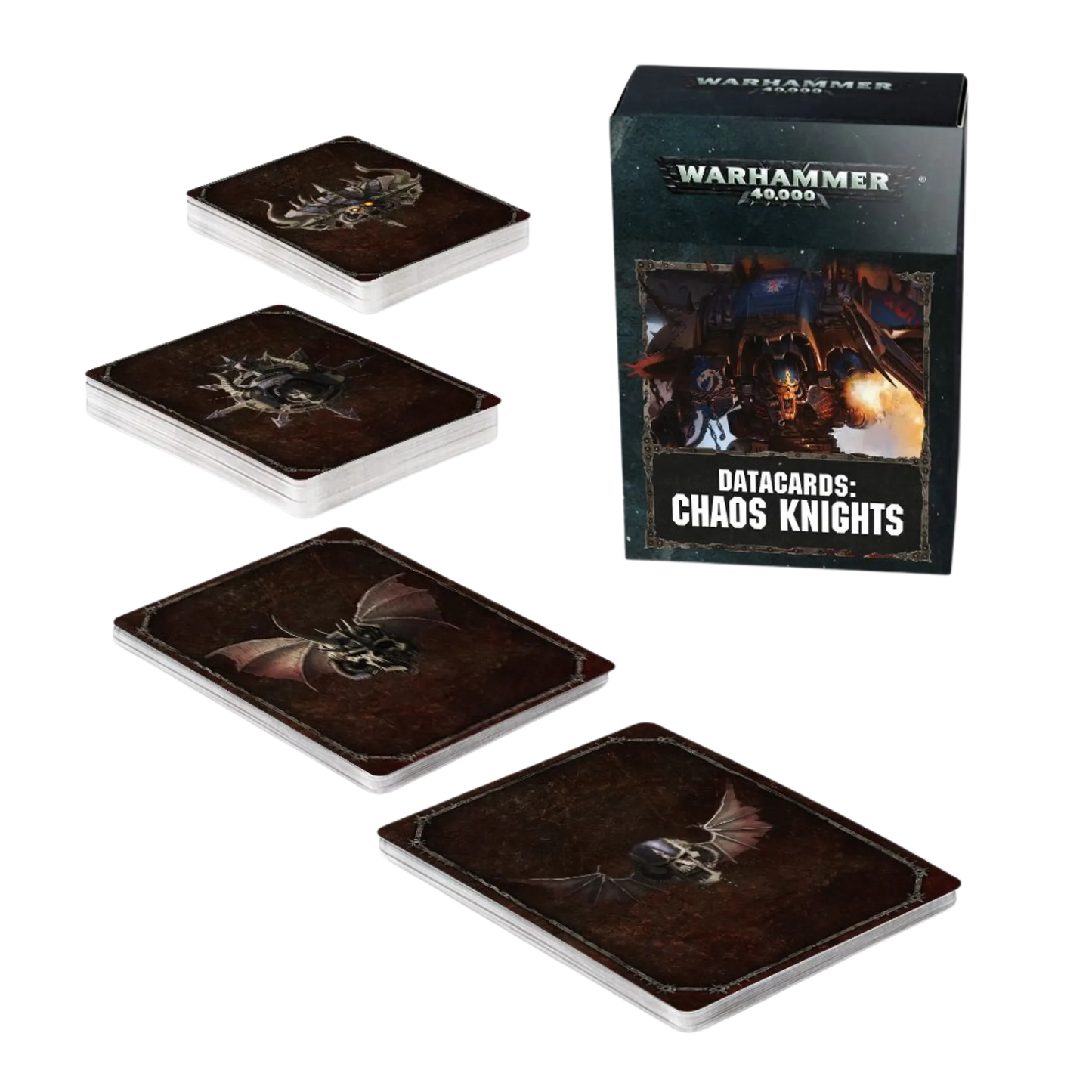 Chaos Knights: Datacards 9. Edition (englisch)-Games Workshop-Radaddel