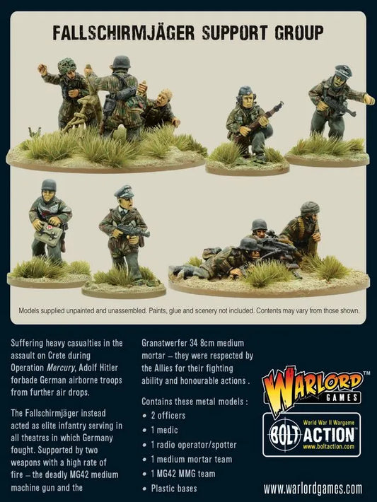 Fallschirmjäger Support Group-Warlord Games-Radaddel