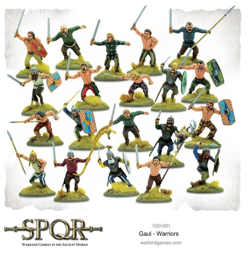 SPQR: Gaul Warriors-Warlord Games-Radaddel
