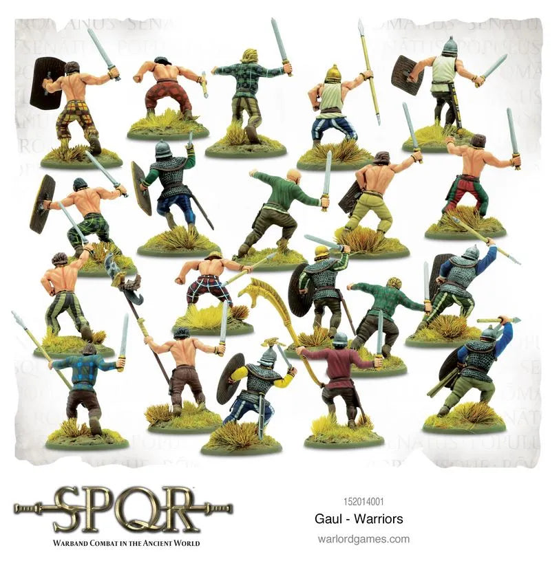 SPQR: Gaul Warriors-Warlord Games-Radaddel