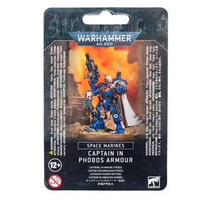 Space Marines: Captain in Phobos Armour-Games Workshop-Radaddel