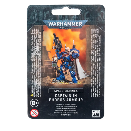 Space Marines: Captain in Phobos Armour-Games Workshop-Radaddel