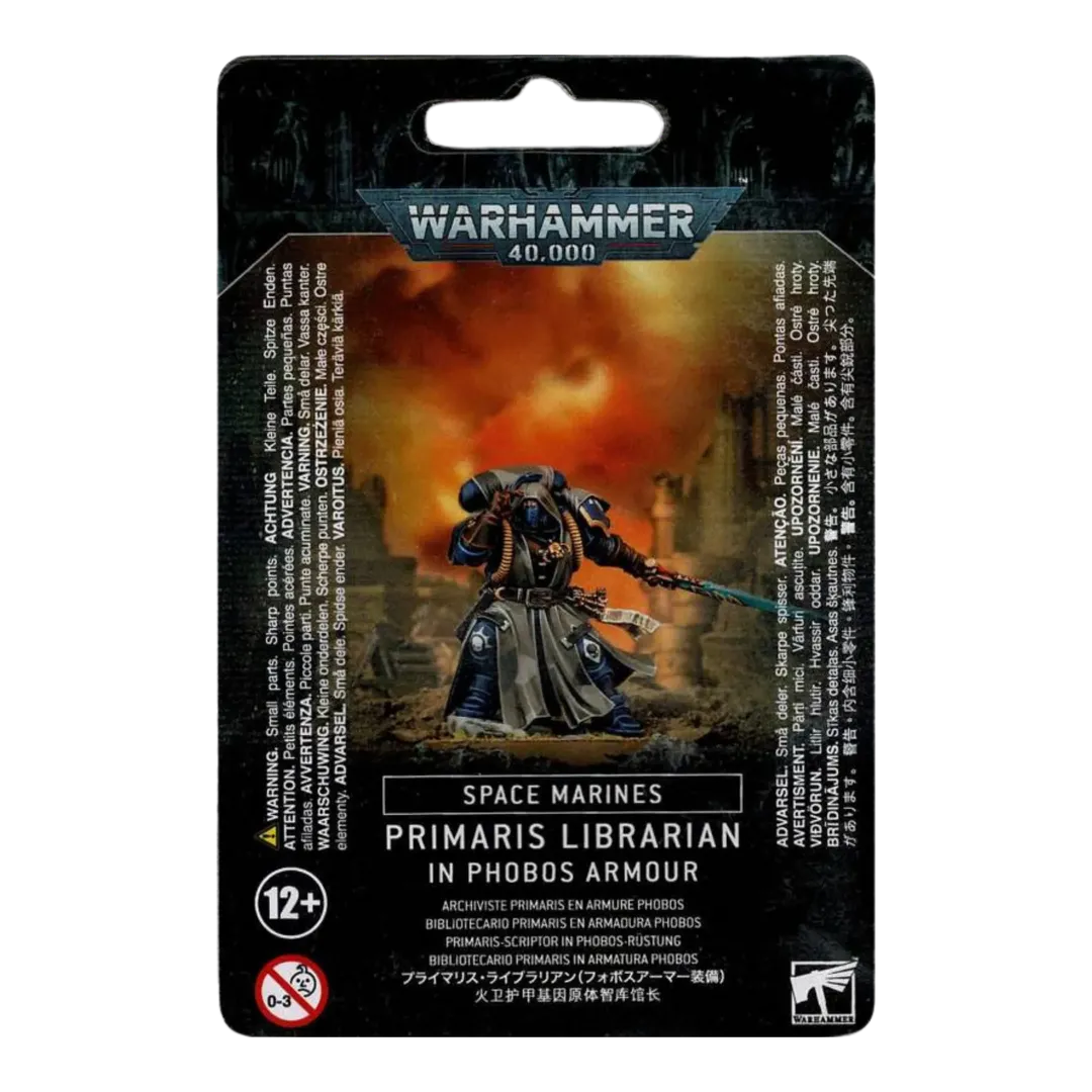 Space Marines: Primaris Librarian in Phobos Armour-Games Workshop-Radaddel