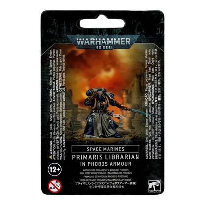 Space Marines: Primaris Librarian in Phobos Armour-Games Workshop-Radaddel