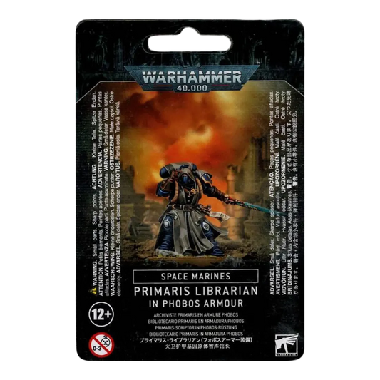 Space Marines: Primaris Librarian in Phobos Armour-Games Workshop-Radaddel