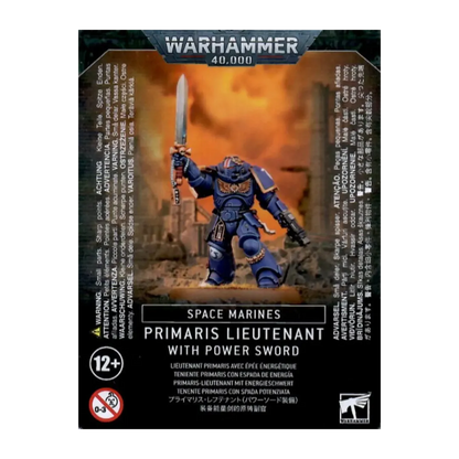 Space Marines: Primaris Lieutenant with Power Sword-Games Workshop-Radaddel