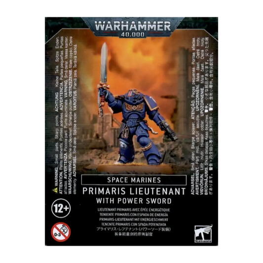 Space Marines: Primaris Lieutenant with Power Sword-Games Workshop-Radaddel
