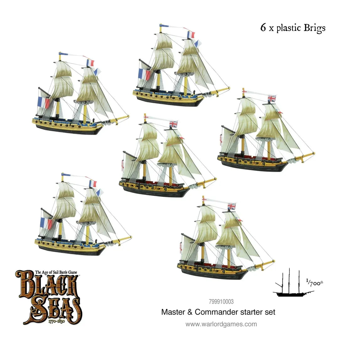 Black Seas: Master & Commander Starter Set (englisch)-Warlord Games-Radaddel