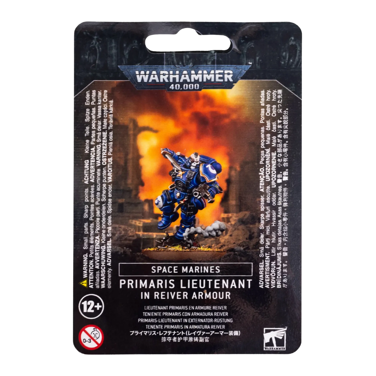 Space Marines: Primaris Lieutenant in Reiver Armour-Games Workshop-Radaddel