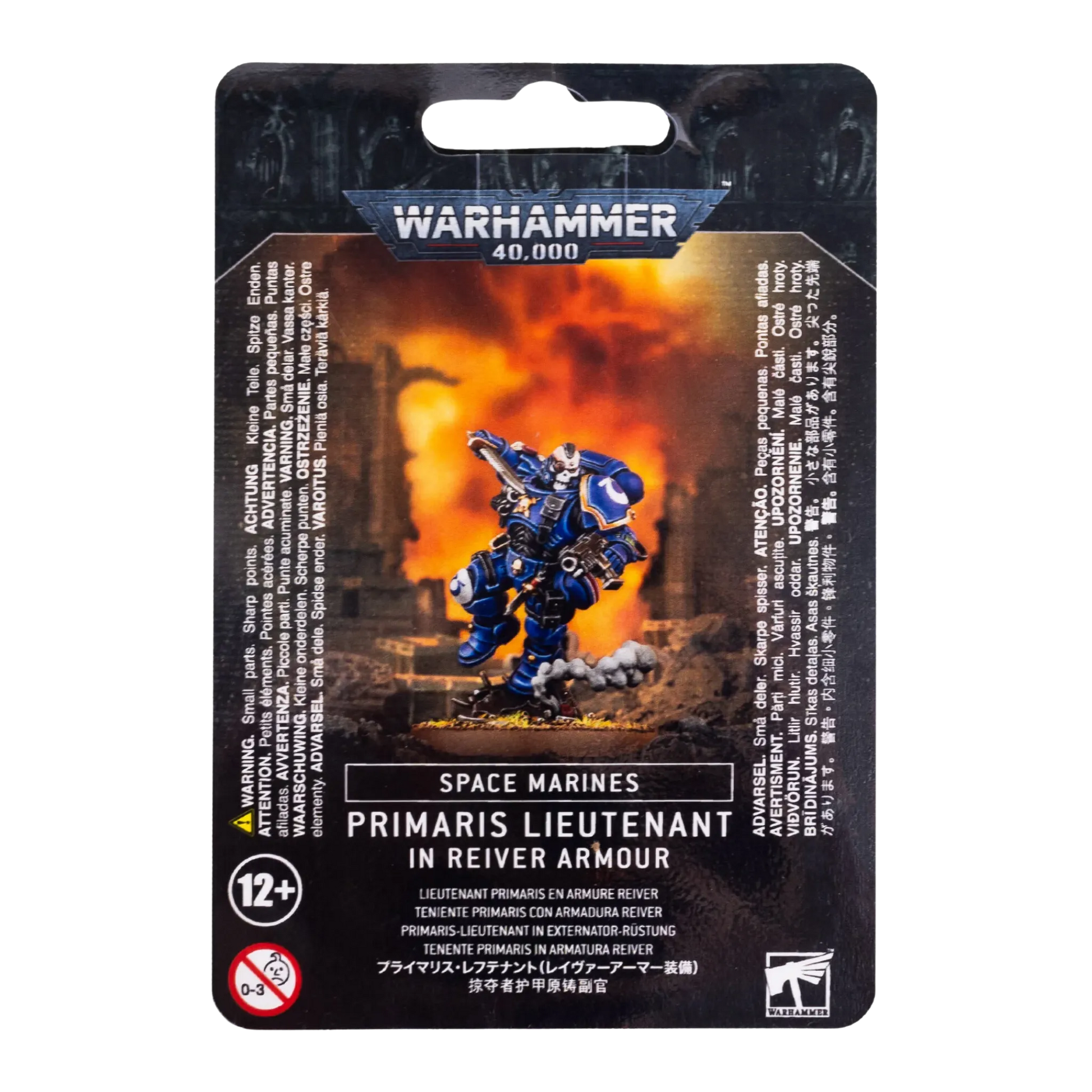 Space Marines: Primaris Lieutenant in Reiver Armour-Games Workshop-Radaddel