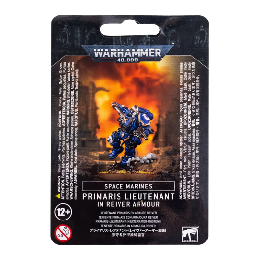 Space Marines: Primaris Lieutenant in Reiver Armour-Games Workshop-Radaddel