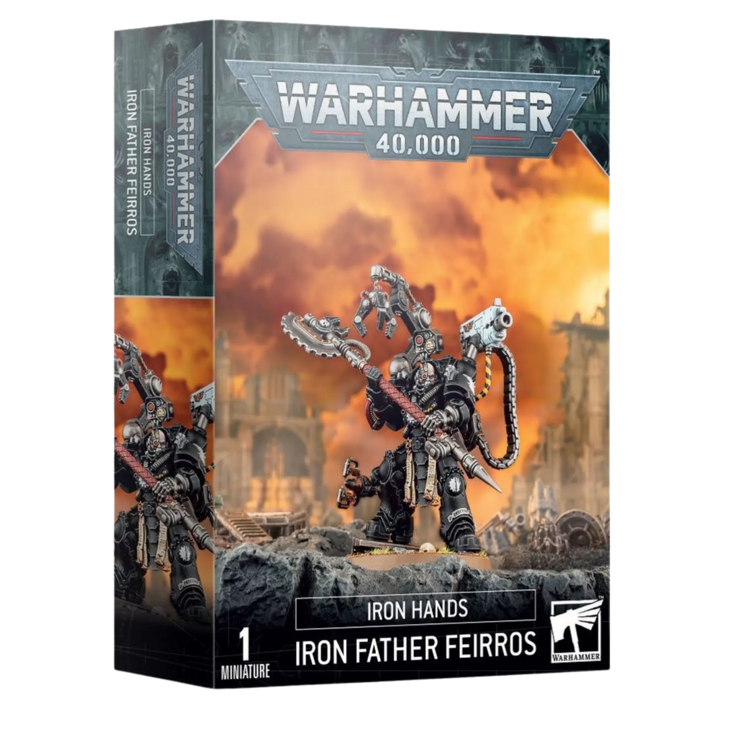 Iron Hands: Iron Father Feirros-Games Workshop-Radaddel