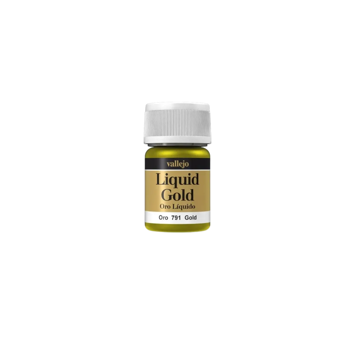Model Color Gold (Gold) 35 ml (791)-Vallejo-Radaddel